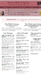 Mobile Screenshot of federalwine.com